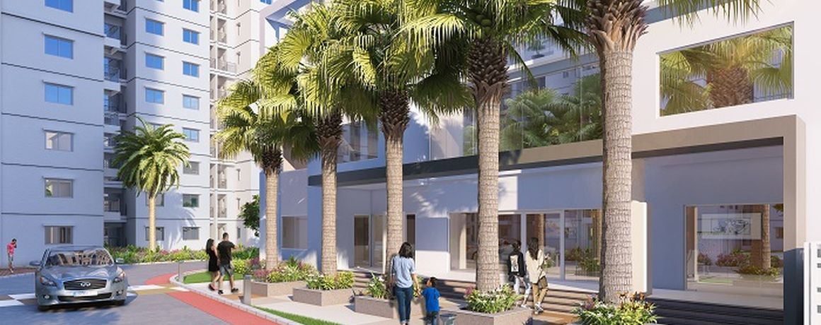 Shriram 122 West – Clubhouse entry (artist's impression)